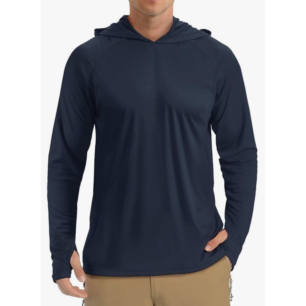 TACVASEN Hiking shirt Navy Blue Size XL